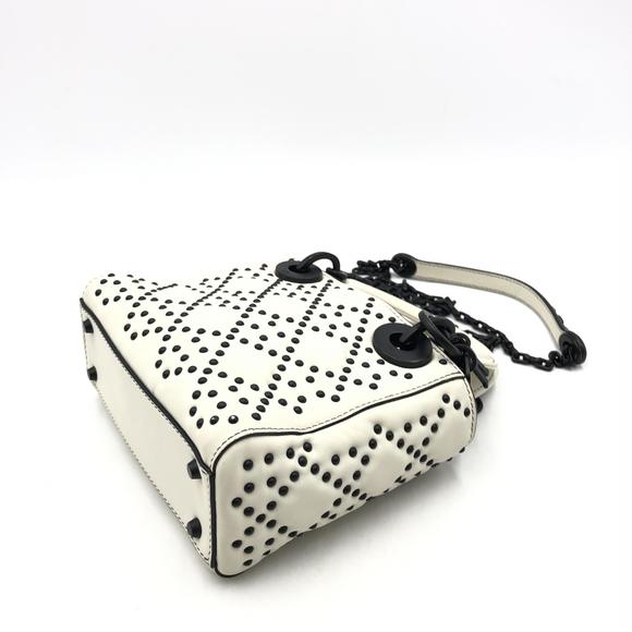 Christian Dior Lady Dior Studded Mini Chain Leather Shoulder Bag - Picture 5 of 11